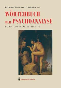 Couverture de l’ouvrage Wörterbuch der Psychoanalyse