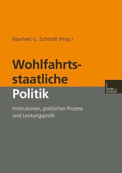 Couverture de l’ouvrage Wohlfahrtsstaatliche Politik