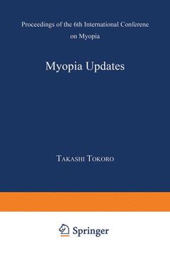 Couverture de l’ouvrage Myopia Updates