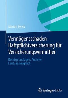 Cover of the book Vermögensschaden-Haftpflichtversicherung für Versicherungsvermittler