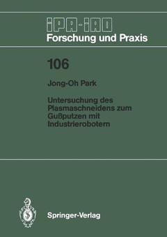 Cover of the book Untersuchung des Plasmaschneidens zum Gußputzen mit Industrierobotern