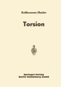 Couverture de l’ouvrage Torsion
