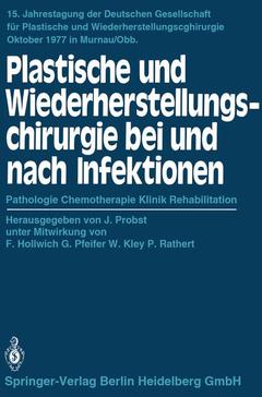 Cover of the book Plastische und Wiederherstellungschirurgie bei und nach Infektionen
