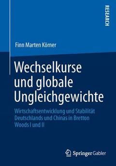 Couverture de l’ouvrage Wechselkurse und globale Ungleichgewichte