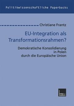 Couverture de l’ouvrage EU-Integration als Transformationsrahmen?