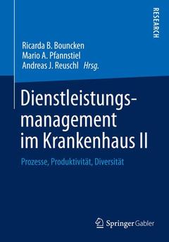 Cover of the book Dienstleistungsmanagement im Krankenhaus II