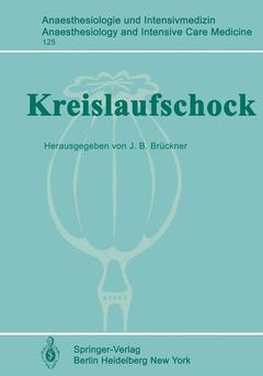 Couverture de l’ouvrage Kreislaufschock