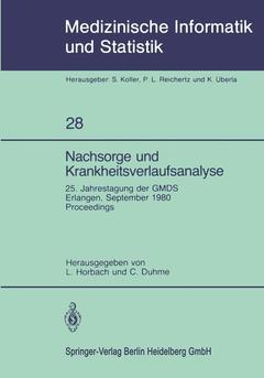 Cover of the book Nachsorge und Krankheitsverlaufsanalyse