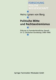 Couverture de l’ouvrage Politische Mitte und Rechtsextremismus