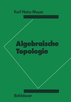 Couverture de l’ouvrage Algebraische Topologie