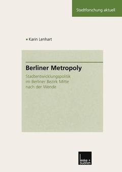 Cover of the book Berliner Metropoly