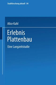 Cover of the book Erlebnis Plattenbau
