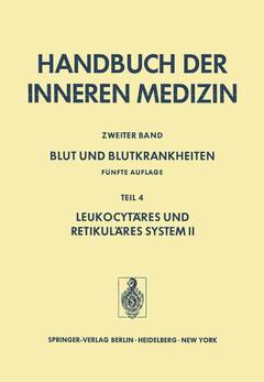 Cover of the book Blut Und Blutkrankheiten