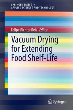 Couverture de l’ouvrage Vacuum Drying for Extending Food Shelf-Life