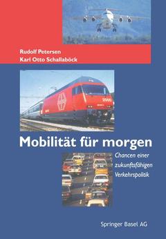 Couverture de l’ouvrage Mobilität für morgen