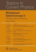 Couverture de l’ouvrage Mössbauer Spectroscopy II