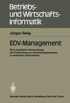 Couverture de l’ouvrage EDV-Management