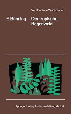 Couverture de l’ouvrage Der Tropische Regenwald