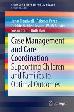 Couverture de l’ouvrage Case Management and Care Coordination