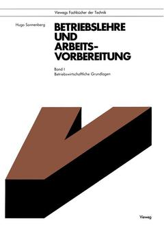 Cover of the book Betriebslehre und Arbeitsvorbereitung