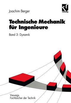 Couverture de l’ouvrage Technische Mechanik für Ingenieure