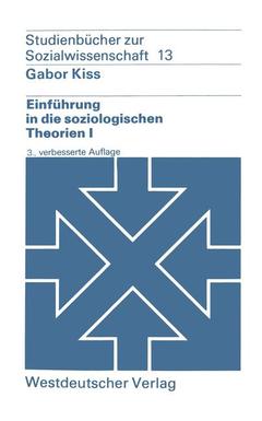 Cover of the book Einführung in die soziologischen Theorien I