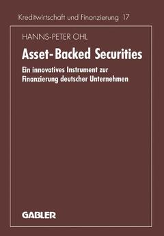 Couverture de l’ouvrage Asset-Backed Securities