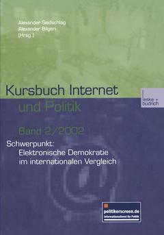 Couverture de l’ouvrage Kursbuch Internet und Politik