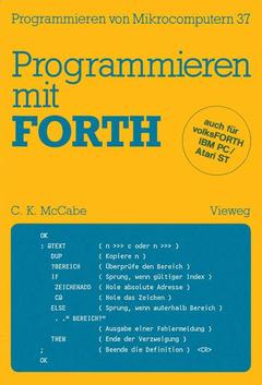 Cover of the book Programmieren mit FORTH