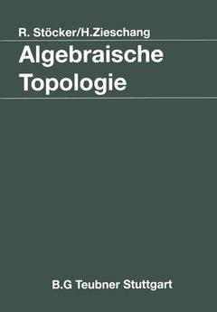 Couverture de l’ouvrage Algebraische Topologie