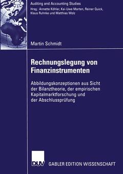 Couverture de l’ouvrage Rechnungslegung von Finanzinstrumenten