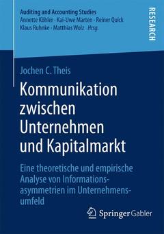 Cover of the book Kommunikation zwischen Unternehmen und Kapitalmarkt