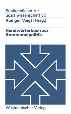 Couverture de l’ouvrage Handwörterbuch zur Kommunalpolitik