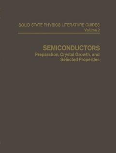 Cover of the book Semiconductors