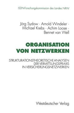 Couverture de l’ouvrage Organisation von Netzwerken