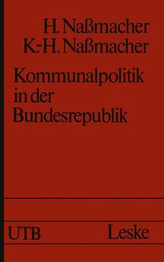 Couverture de l’ouvrage Kommunalpolitik in der Bundesrepublik