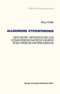 Couverture de l’ouvrage Allgemeine Systemtheorie