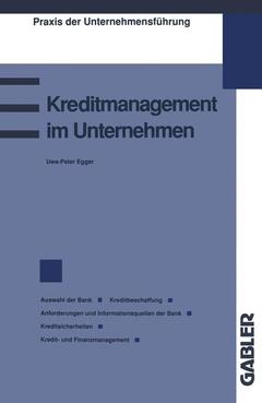 Couverture de l’ouvrage Kreditmanagement im Unternehmen