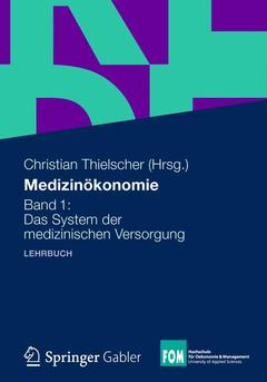 Cover of the book Medizinökonomie