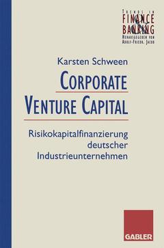 Couverture de l’ouvrage Corporate Venture Capital