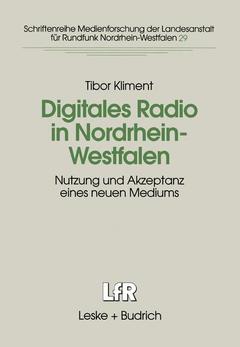 Couverture de l’ouvrage Digitales Radio in Nordrhein-Westfalen