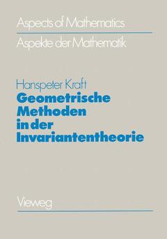 Couverture de l’ouvrage Geometrische Methoden in der Invariantentheorie