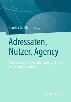 Cover of the book Adressaten, Nutzer, Agency
