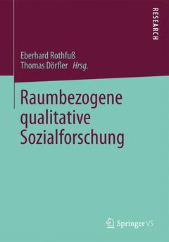 Couverture de l’ouvrage Raumbezogene qualitative Sozialforschung