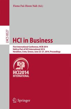Cover of the book HCI in Business