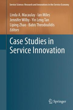 Couverture de l’ouvrage Case Studies in Service Innovation