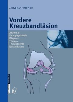 Couverture de l’ouvrage Vordere Kreuzbandläsion