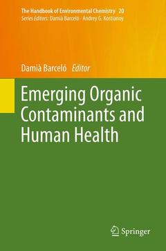 Couverture de l’ouvrage Emerging Organic Contaminants and Human Health