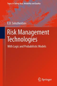 Couverture de l’ouvrage Risk Management Technologies
