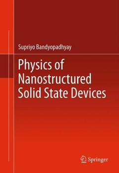 Couverture de l’ouvrage Physics of Nanostructured Solid State Devices